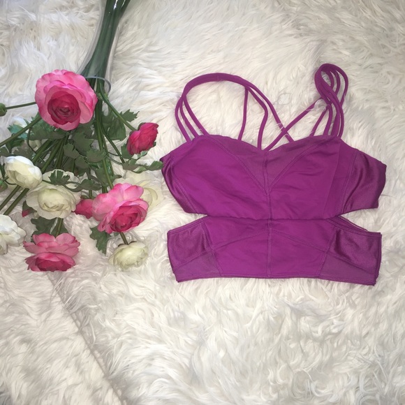 💜💖RARE Lululemon Equisite bra in ultraviolet - Picture 3 of 8